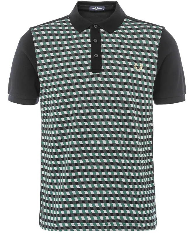Fred Perry Geometric Polo Shirt