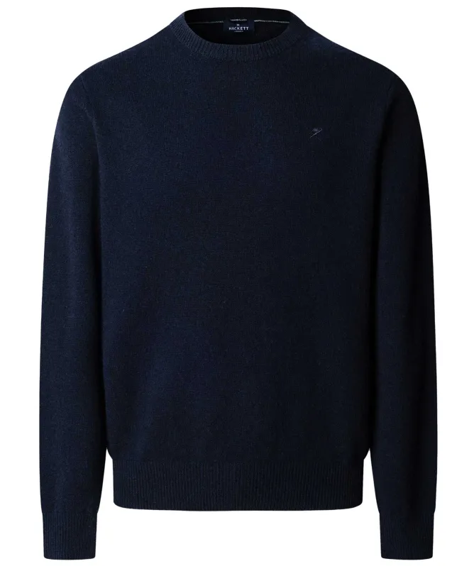 Hackett Lambswool Crew Neck Jumper
