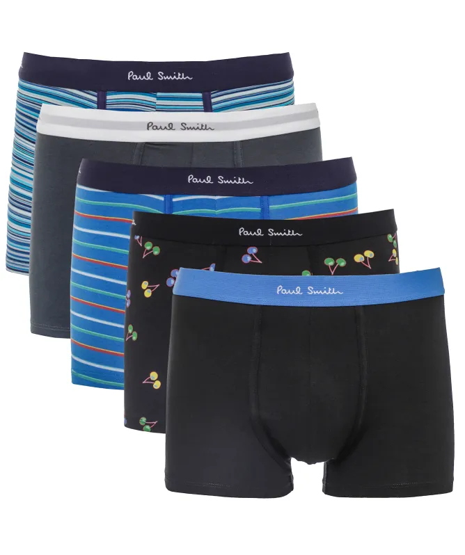 Paul Smith Striped Boxers Five Pack