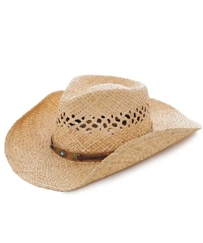 Stetson Western Raffia Straw Hat