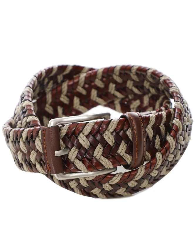Leyva Woven Leather Belt
