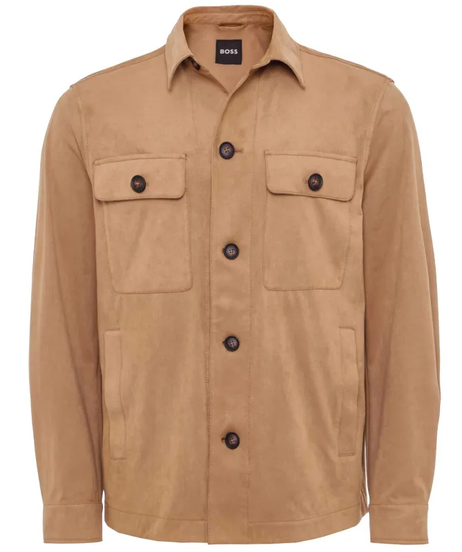 BOSS Relaxed Fit C-Carper Overshirt