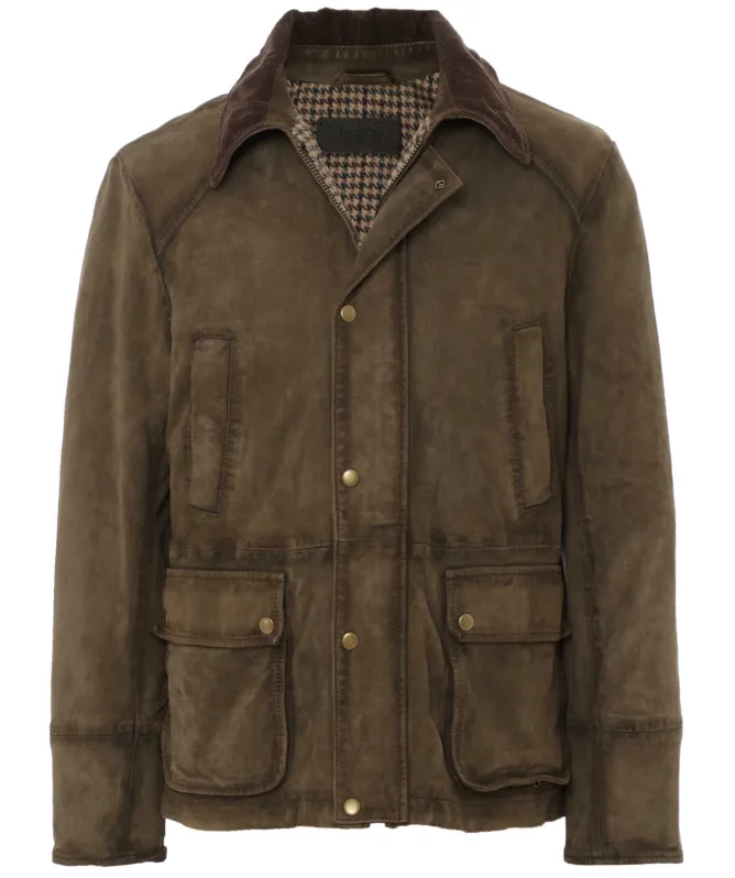 Jack Leathers Burned Suede Jacket