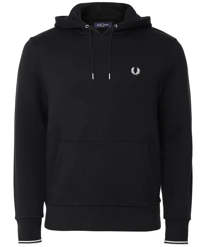 Fred Perry Tipped Hooded Sweatshirt