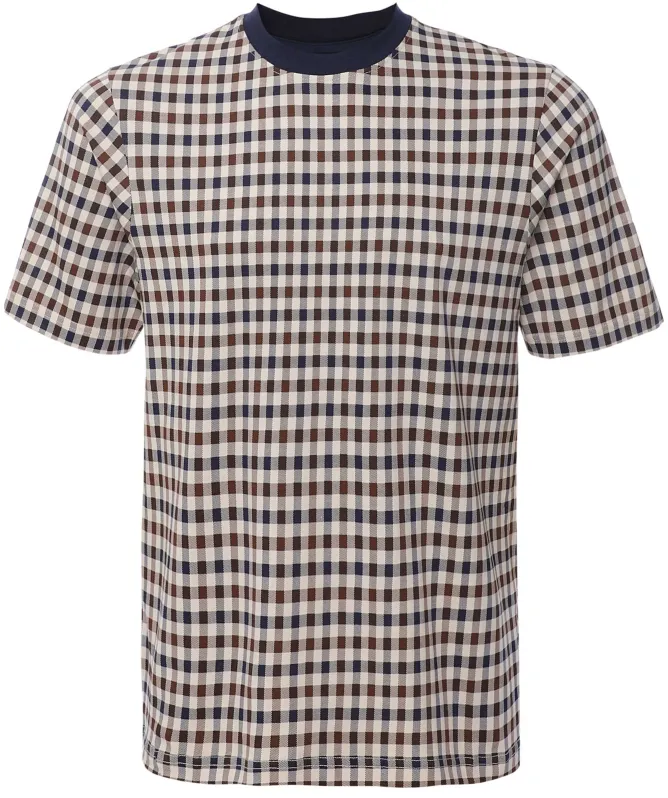 Aquascutum Club Check T-Shirt