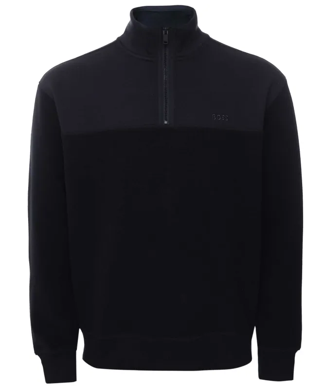 BOSS Half-Zipper Ze_winterbrush Sweatshirt