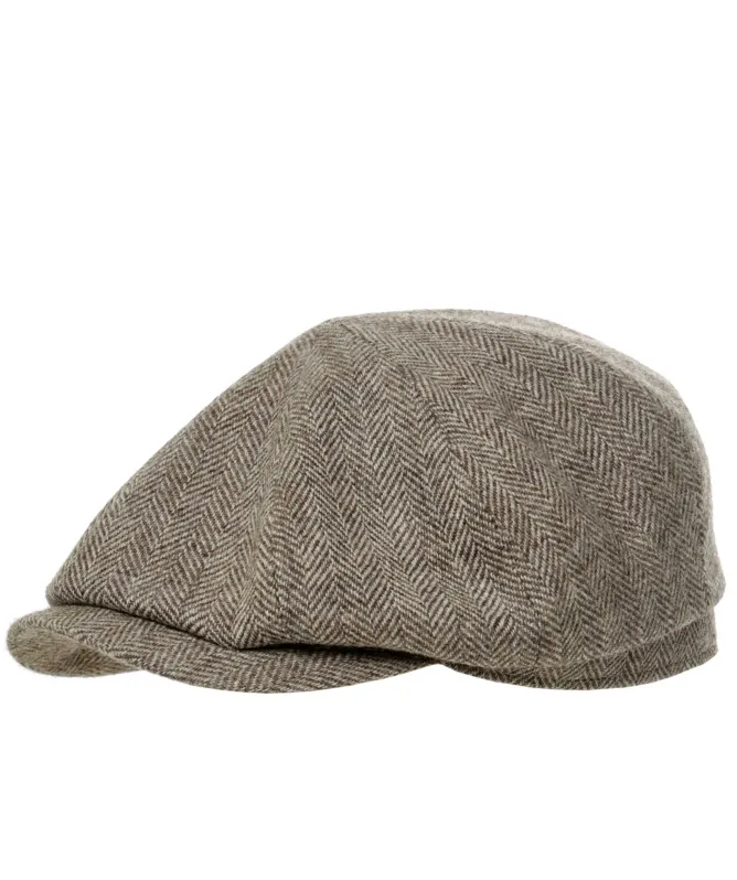 Stetson Herringbone Hatteras Cap
