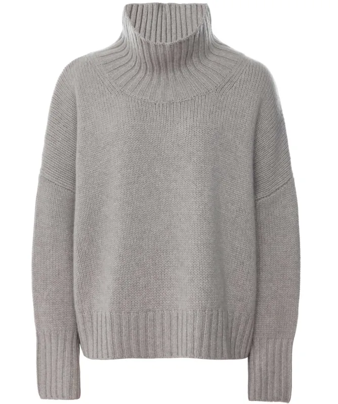 Soft Goat Girlfriend Turtleneck Cashmere Jumper