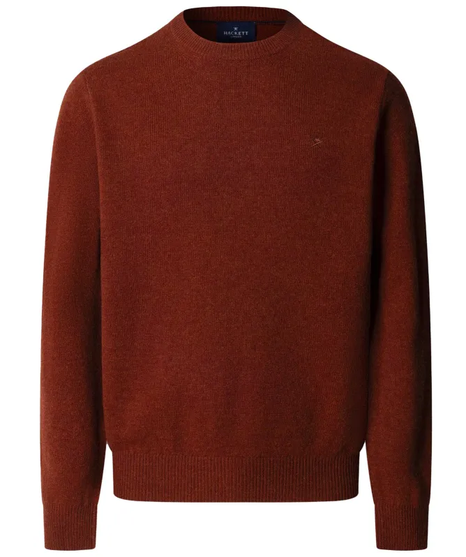 Hackett Lambswool Crew Neck Jumper