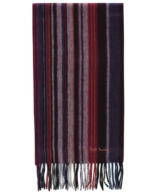 Paul Smith Lambswool Trent Stripe Scarf