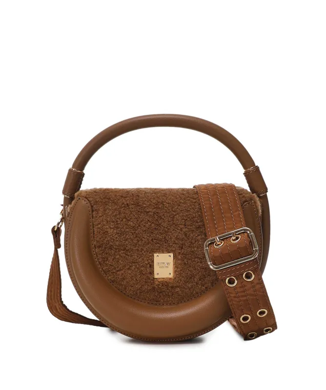 Replay Teddy Saddle Top Handle Bag