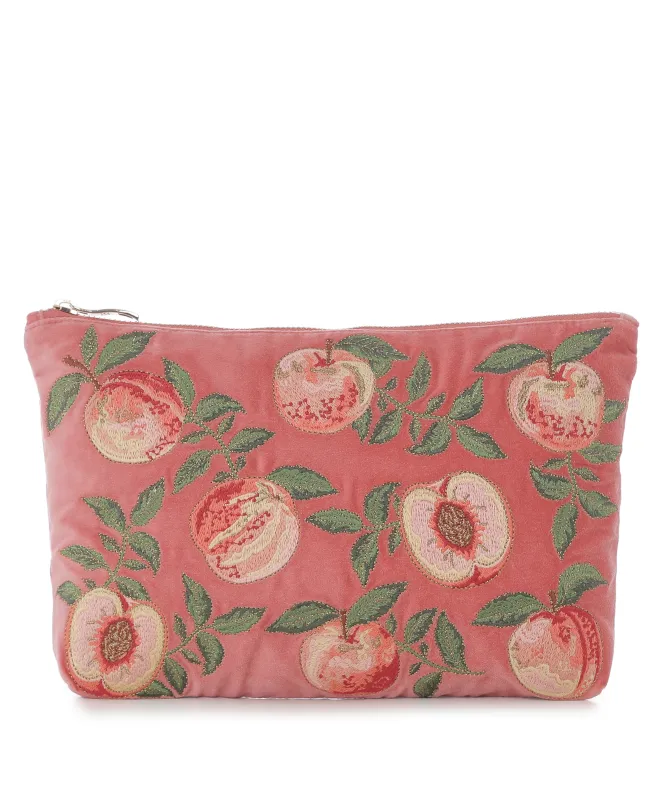 Elizabeth Scarlett Summer Peach Everyday Pouch