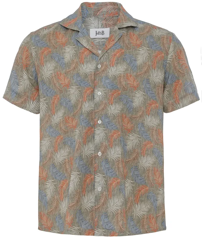 Jules B Cumbria Ink Bowling Shirt