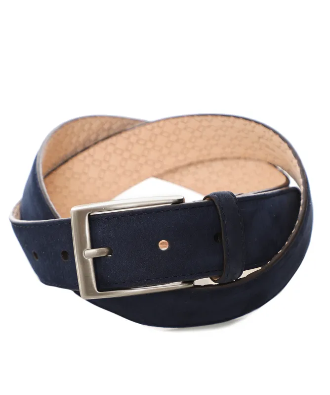 Leyva Nubuck Leather Belt