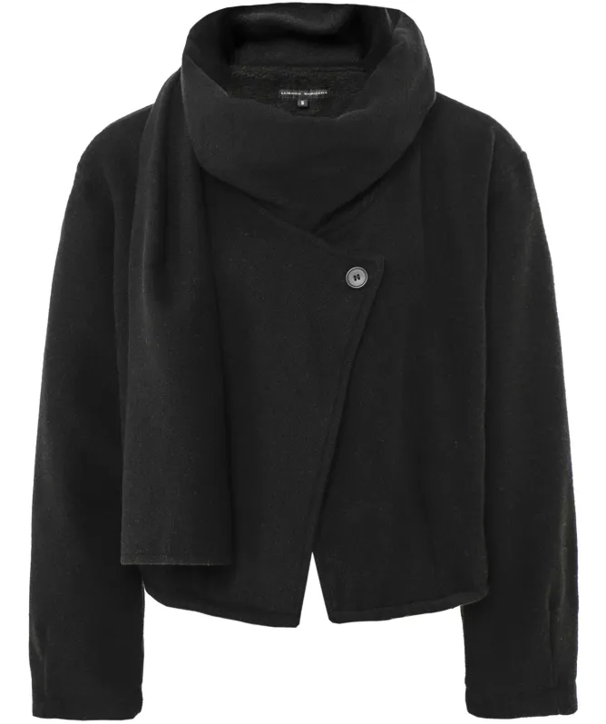 Lurdes Bergada Wool Scarf Jacket