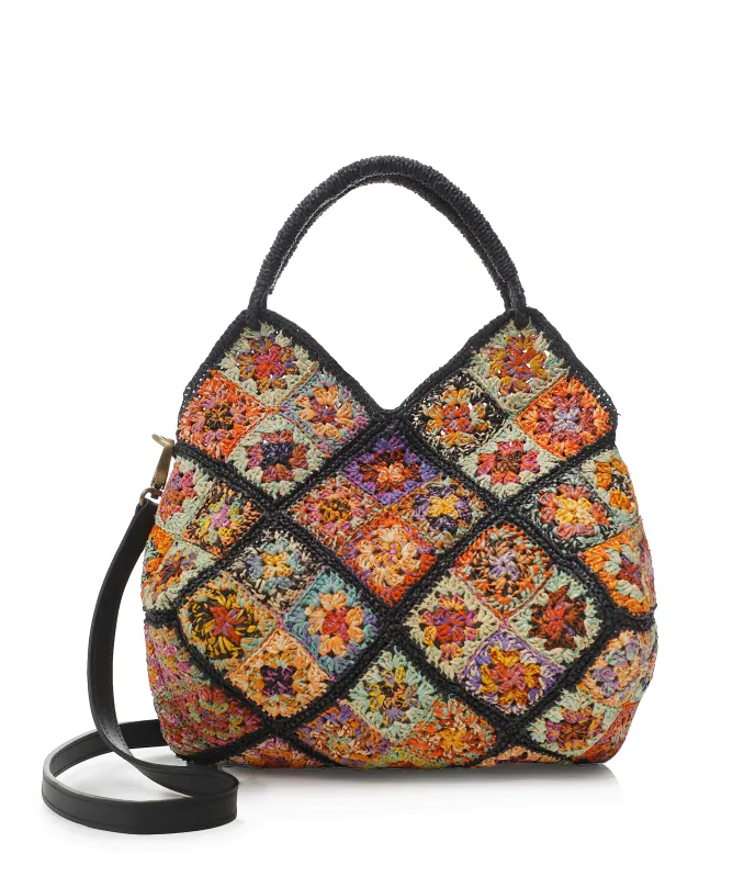 Rabarany Crochet Raffia Bag