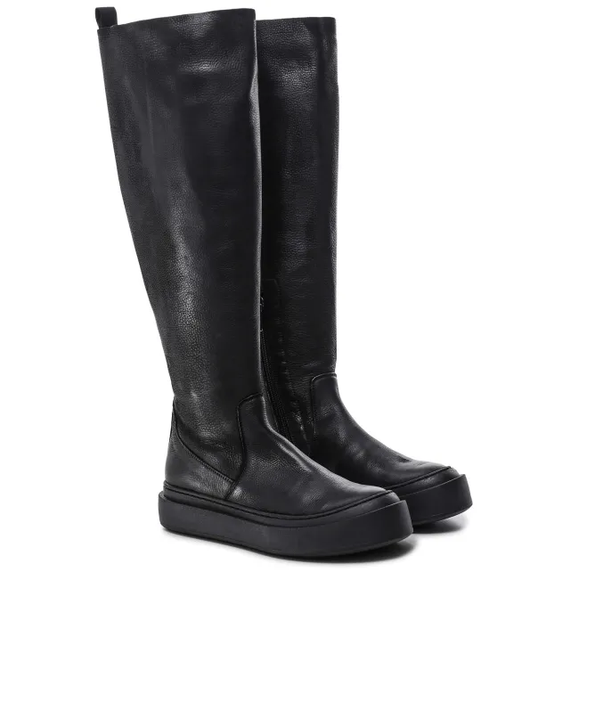 Lofina Long Leather Boots