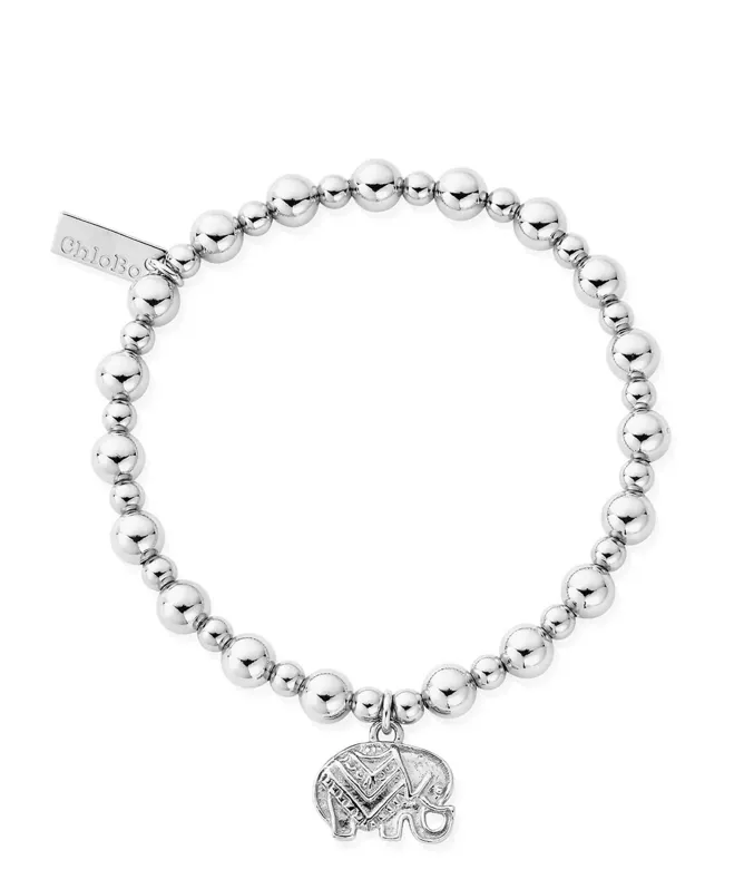 ChloBo Mini Small Ball Elephant Bracelet
