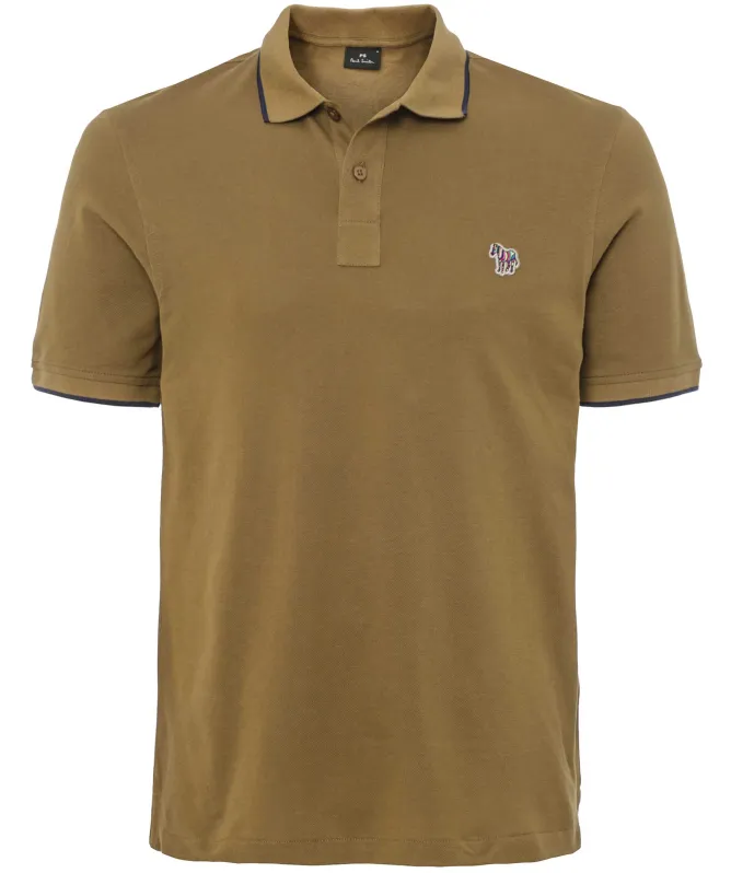 Paul Smith Tipped Zebra Polo Shirt