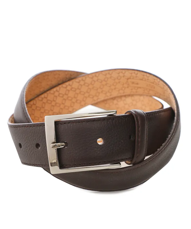 Leyva Grain Leather Belt