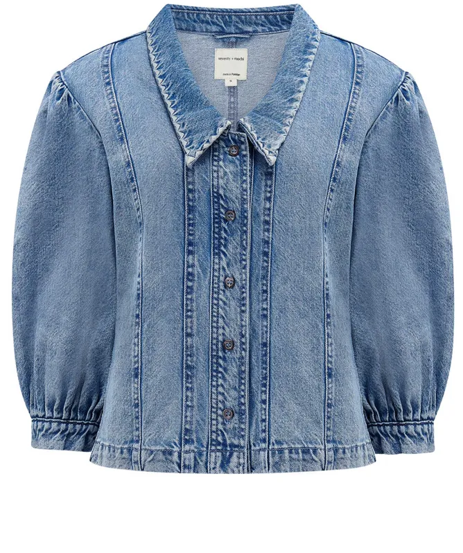 Seventy + Mochi Talia Button Down Top