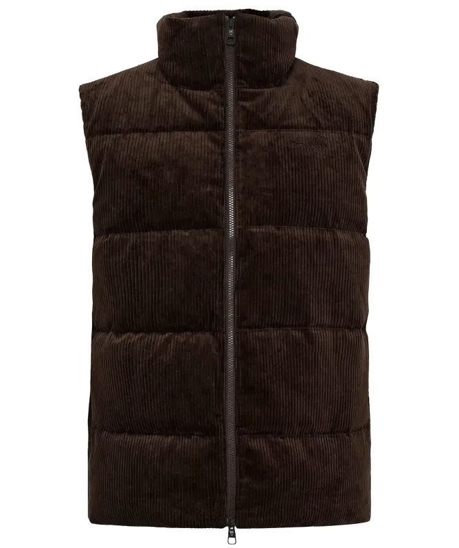 Knowledge Cotton Corduroy Puffer Tank top