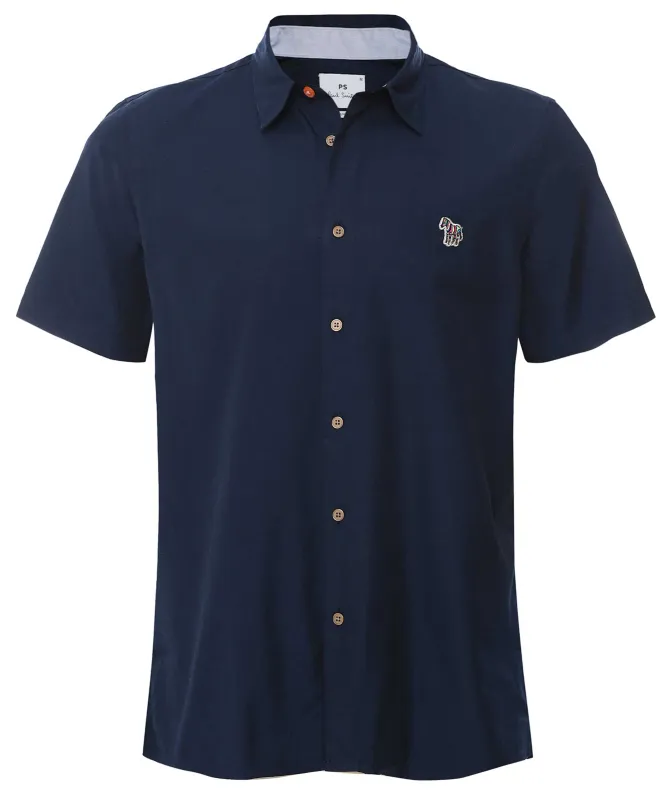 Paul Smith Short Sleeve Zebra Shirt
