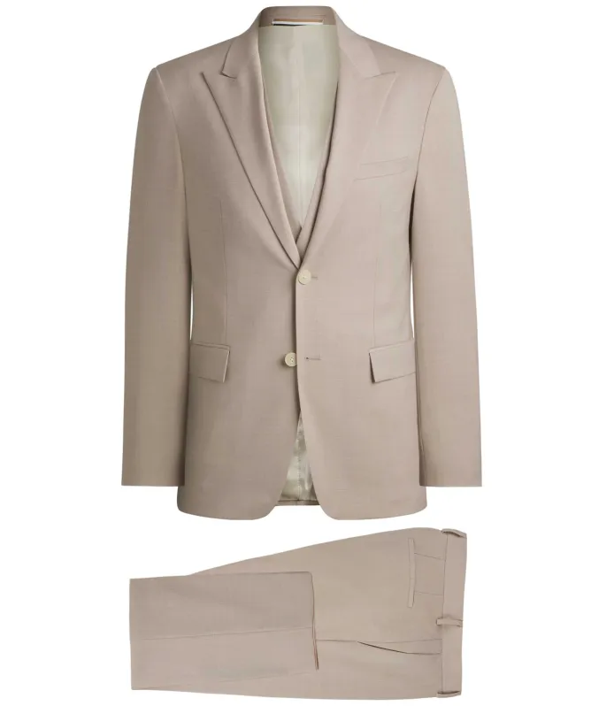 BOSS Slim Fit H-Houston-3Pcs-Pk252 Suit