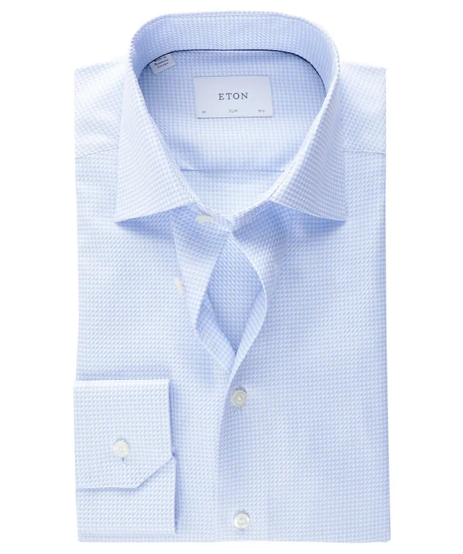 Eton Slim Fit Houndstooth King Shirt