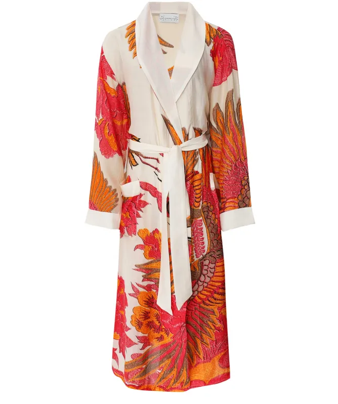 One Hundred Stars Crane Ecru Gown