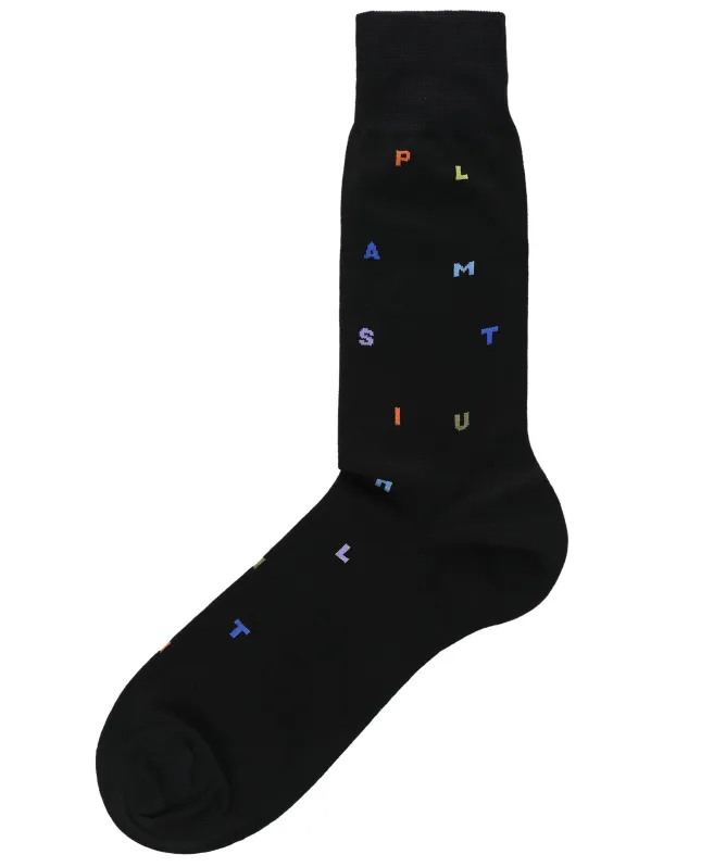 Paul Smith Logo Letter Stamp Socks