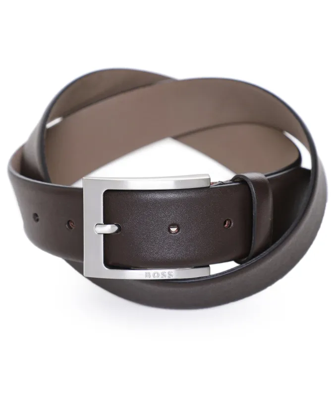 BOSS Leather Barnabie Belt