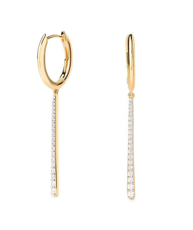 PDPAOLA Olga Hoop Earrings