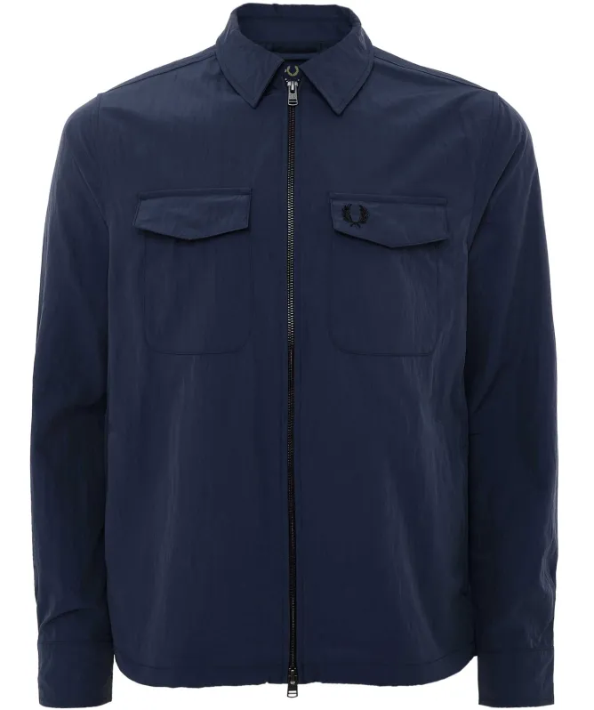Fred Perry Textured Zip Overshirt