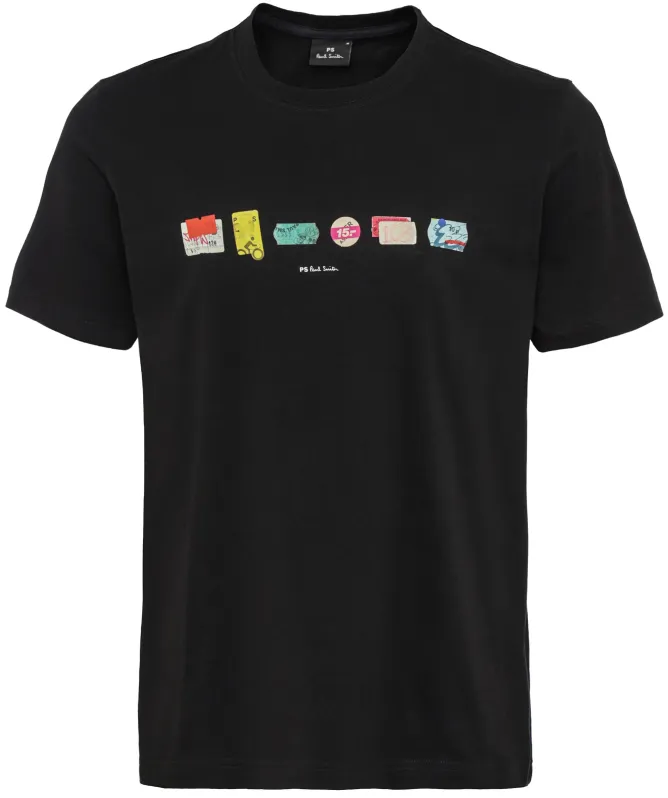 Paul Smith Stickers Print T-Shirt