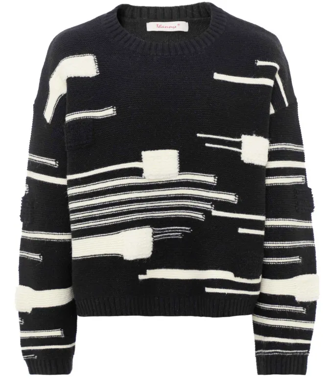 Thanny Stripe Patterned Jumper