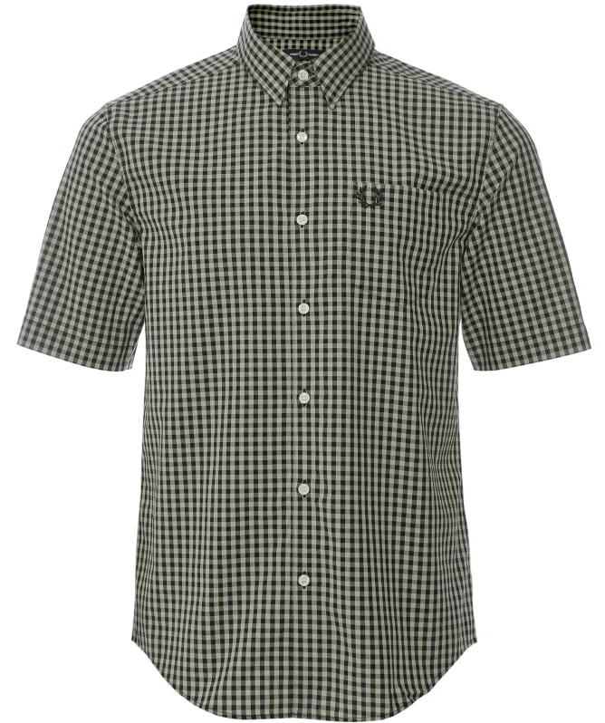 Fred Perry Gingham Short Sleeve Shirt
