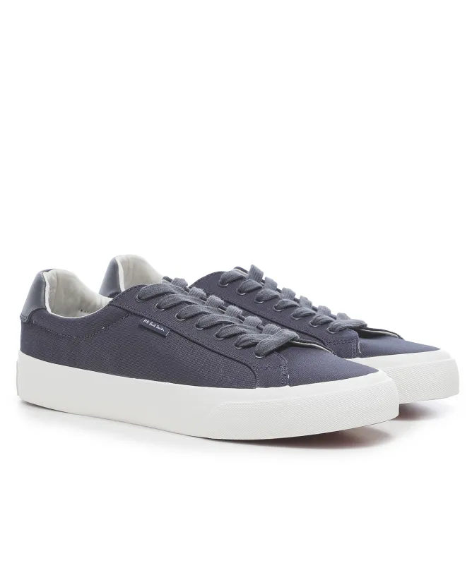 Paul Smith Navy Amos Canvas Sneakers