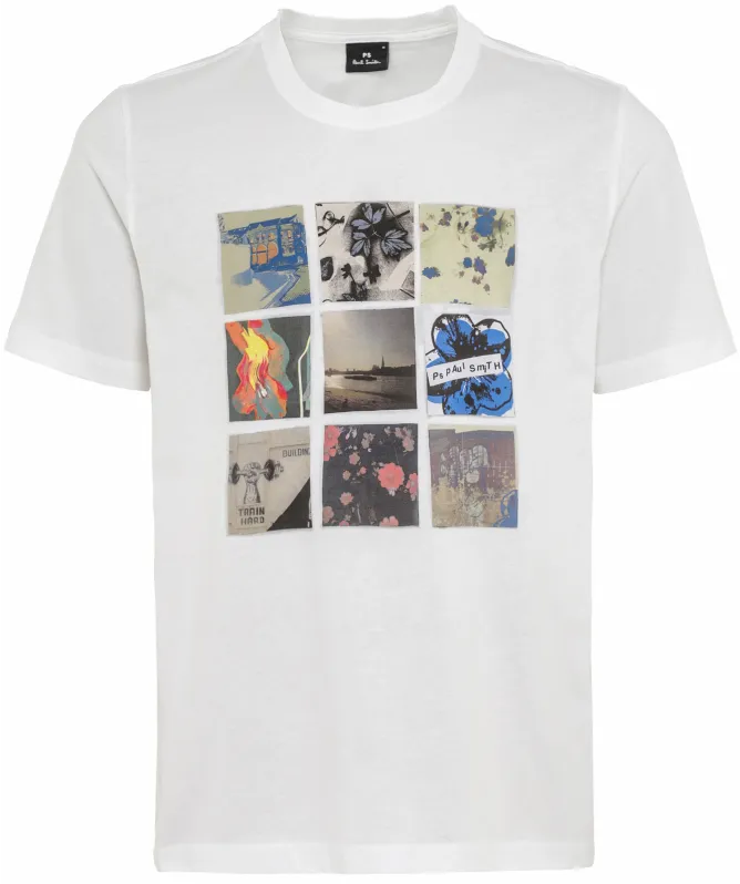 Paul Smith Organic Cotton Squares T-Shirt