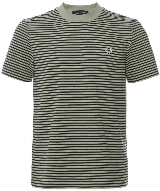 Fred Perry Fine Stripe Heavyweight T-Shirt