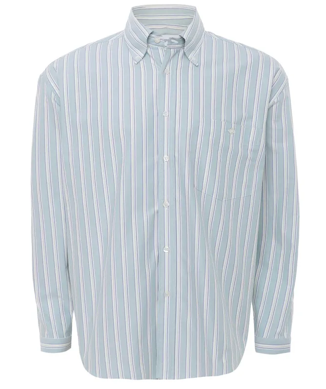 unfeigned Striped Baggy Oxford Shirt