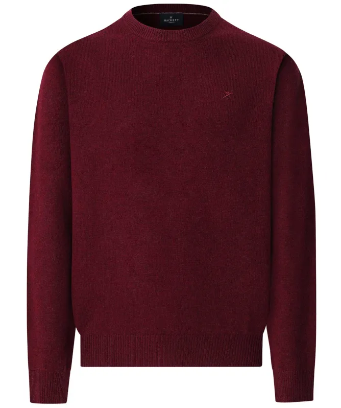 Hackett Lambswool Crew Neck Jumper