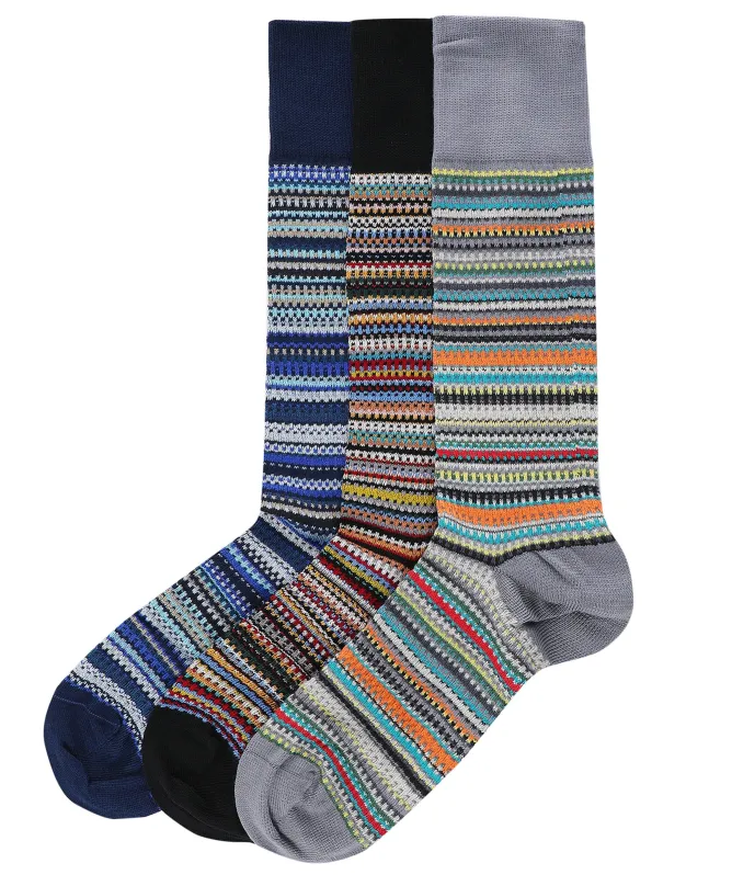 Paul Smith Signature Stripe Pique Socks 3 Pack