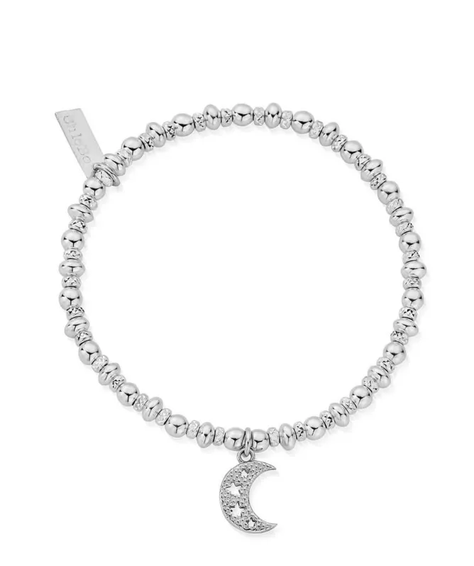 ChloBo Didi Sparkle Starry Moon Bracelet