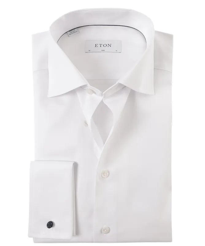 Eton Slim Fit Double Cuff Shirt