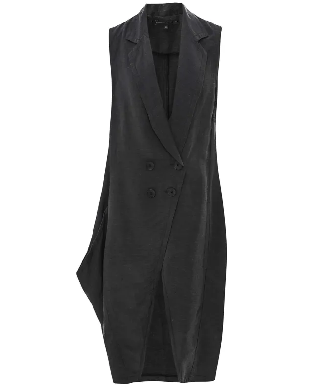Lurdes Bergada Asymmetric Midi Waistcoat