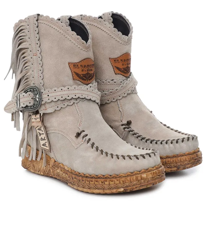 El Vaquero Arya Fringe Cowboy Boots