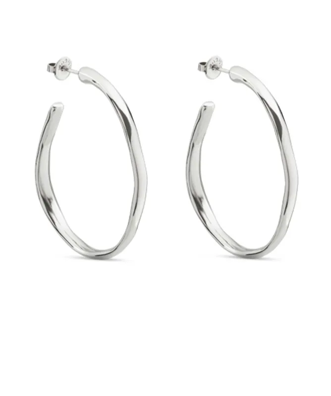 UNOde50 Ohmmm Open Hoop Earrings
