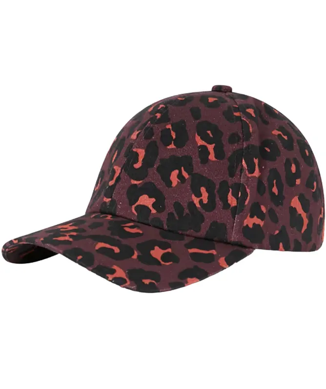 Never Fully Dressed Dark Leopard Cap