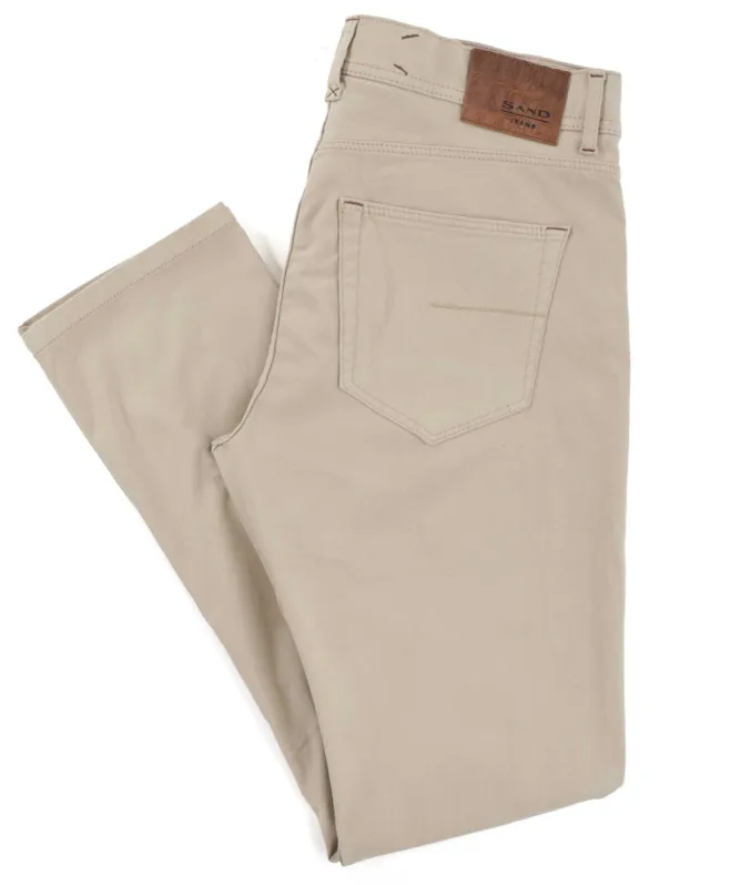 Sand Suede Touch Burton Jeans